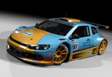 VW Scirocco GC10 V6 jlr version 1.0 for Assetto Corsa