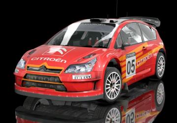 WRC Citroën C4 version 1 for Assetto Corsa