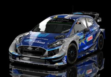 WRC Ford Fiesta 2017 version 1.0 for Assetto Corsa