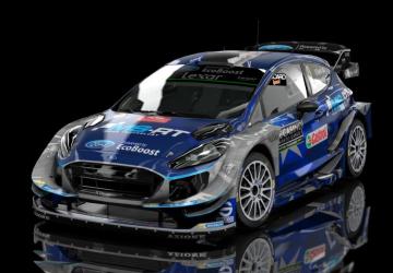 WRC Ford Fiesta 2017 version 1.0 for Assetto Corsa