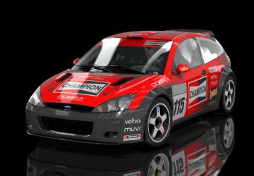 WRC Ford Focus RS 2001 version 1.0 for Assetto Corsa