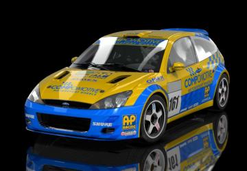 WRC Ford Focus RS 2001 version 1.0 for Assetto Corsa