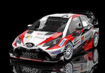 WRC Toyota Yaris 2017 version 1.0 for Assetto Corsa