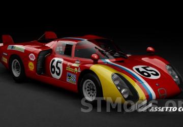 WSC69 Alfa Romeo T33/2 Coda Lunga version 1.0 for Assetto Corsa