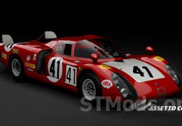 WSC69 Alfa Romeo T33/2 Coda Lunga version 1.0 for Assetto Corsa