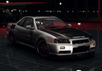 XS Engineering Skyline GT-R BNR 34 version 2.1 for Assetto Corsa