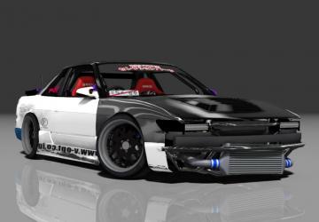 Ziptie-Gang Nissan Silvia S13 Missile version 1.1 for Assetto Corsa