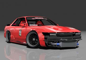 Ziptie-Gang Nissan Silvia S13 Missile version 1.1 for Assetto Corsa