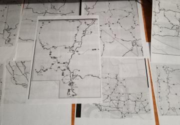Paper Map for ATS version 1.0 for American Truck Simulator (v1.40.x, 1.41.x)