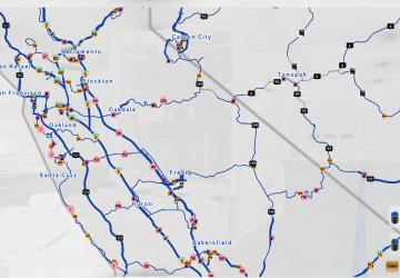 Paper Map for ATS version 1.0 for American Truck Simulator (v1.40.x, 1.41.x)