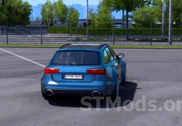 Audi A6/S6/RS6 C7 Avant 2016 version 1.9 for American Truck Simulator (v1.54.x)
