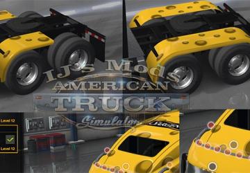 Accessory  Parts for SCS Trucks version 6.2 for American Truck Simulator (v1.43.x)