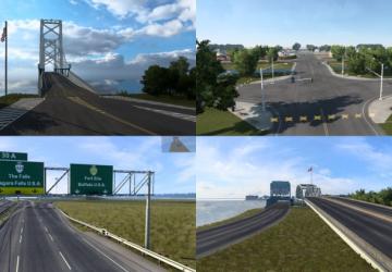 Map Addon to Coast To Coast - Discover Ontario v0.1.1 for American Truck Simulator (v1.43.x)