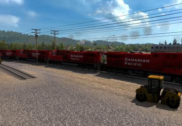 ProMods Canada Addon for Enhanced Trains version 3.6.5 for American Truck Simulator (v1.39.x)
