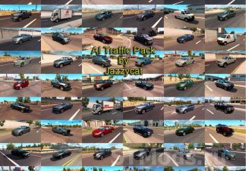 AI Traffic Pack version 15.9 for American Truck Simulator (v1.48.x)