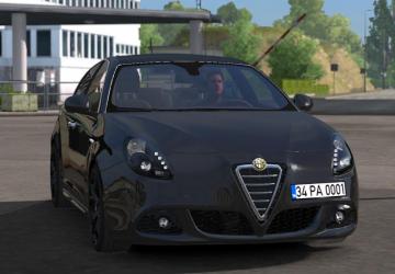 Alfa Romeo Giulietta version 2.0.1 for American Truck Simulator (v1.43.x)