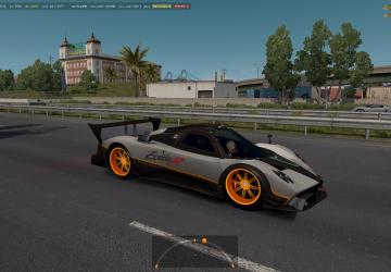 Asphalt 8 Traffic Pack version 1.0.4 for American Truck Simulator (v1.43.x)