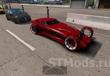 Asphalt 8 Traffic Pack version 1.0.8 for American Truck Simulator (v1.47.x)