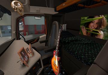 ATS Beige Interior Volvo FH16 2012 version 0.9 for American Truck Simulator (v1.39.x)