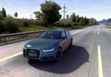 Audi A6 C7 2015 version 2.0 for American Truck Simulator (v1.49.x)