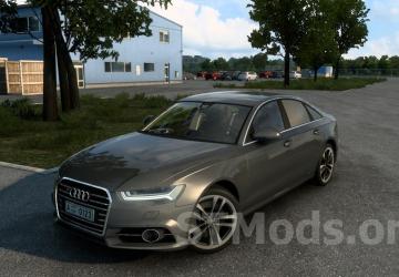 Audi A6 C7 2015 version 2.2 for American Truck Simulator (v1.49.x)