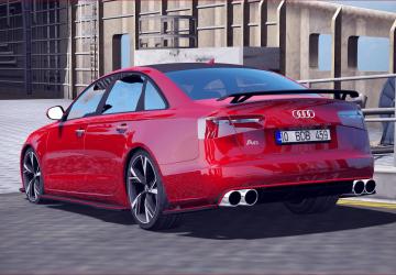 Audi A6 Stance version 1.2 for American Truck Simulator (v1.40.x)