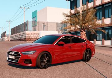 Audi A7 Sportback 2024 version 1.0 for American Truck Simulator (v1.54.x)