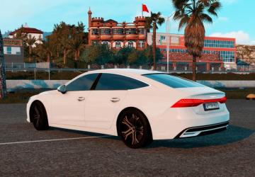 Audi A7 Sportback 2024 version 1.0 for American Truck Simulator (v1.54.x)