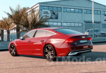 Audi A7 Sportback 2024 version 1.1 for American Truck Simulator (v1.54.x)