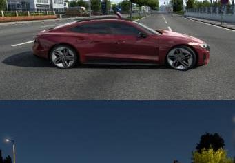 Audi e-tron 2022 version 1.0 for American Truck Simulator (v1.48.x)