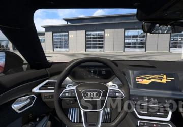 Audi e-tron 2022 version 1.0.2 for American Truck Simulator (v1.48.x)