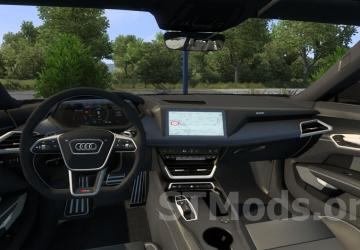 Audi e-tron 2022 version 1.2 for American Truck Simulator (v1.49.x)