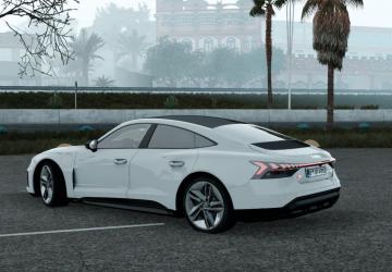 Audi e-tron 2022 version 1.9 for American Truck Simulator (v1.54.x)