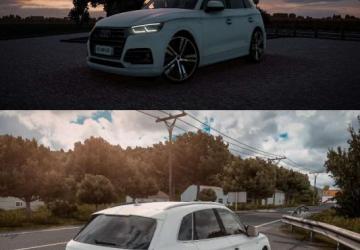 Audi Q5 3.0 TFSI 2020 version 1.0 for American Truck Simulator (v1.49.x)