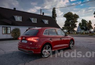 Audi Q5 3.0 TFSI 2020 version 1.9 for American Truck Simulator (v1.54.x)