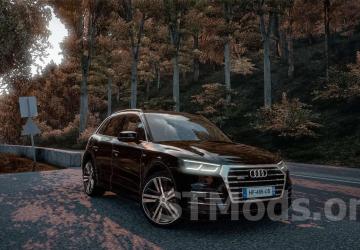 Audi Q5 3.0 TFSI 2020 version 1.9 for American Truck Simulator (v1.54.x)