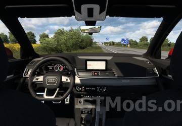 Audi Q5 3.0 TFSI 2020 version 1.9 for American Truck Simulator (v1.54.x)
