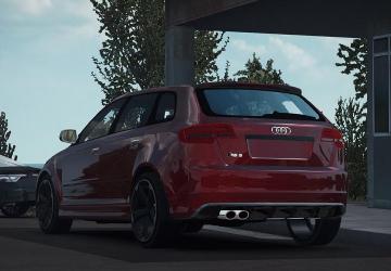 Audi RS3 Sportback version 1.5 for American Truck Simulator (v1.43.x)