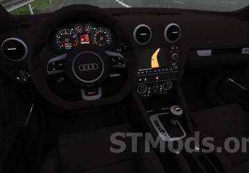 Audi RS3 Sportback version 1.9 for American Truck Simulator (v1.47.x)
