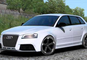 Audi RS3 Sportback version 2.0 for American Truck Simulator (v1.48.x)
