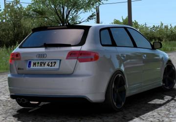 Audi RS3 Sportback version 2.0 for American Truck Simulator (v1.48.x)