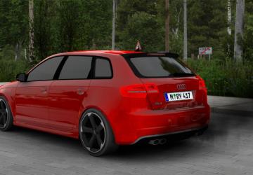 Audi RS3 Sportback version 2.0 for American Truck Simulator (v1.48.x)