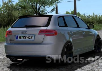 Audi RS3 Sportback version 2.1 for American Truck Simulator (v1.49.x)