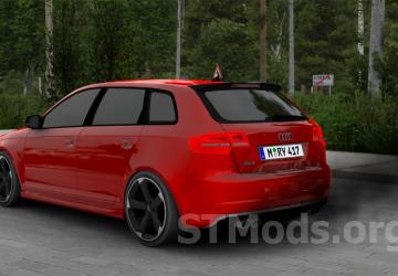 Audi RS3 Sportback version 2.1 for American Truck Simulator (v1.49.x)