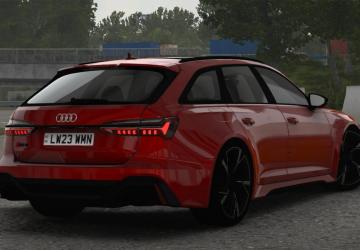 Audi RS6 Avant C8 2020 version 1.0 for American Truck Simulator (v1.48.x)