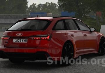 Audi RS6 Avant C8 2020 version 1.1 for American Truck Simulator (v1.49.x)