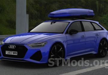 Audi RS6 Avant C8 2020 version 1.1 for American Truck Simulator (v1.49.x)