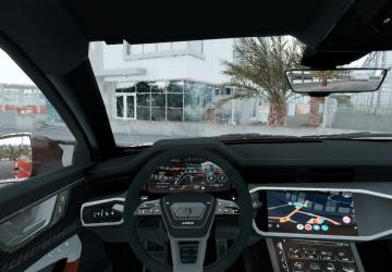 Audi RS6 Sedan C8 2023 version 1.4 for American Truck Simulator (v1.54.x)