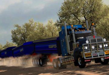 Australia Outback Map version 1.0e for American Truck Simulator (v1.40.x)