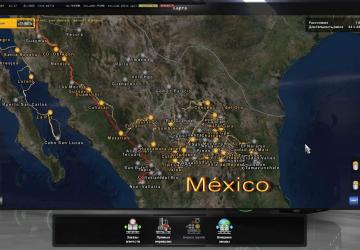Background Map version 1.1 for American Truck Simulator (v1.29.x, - 1.34.x)